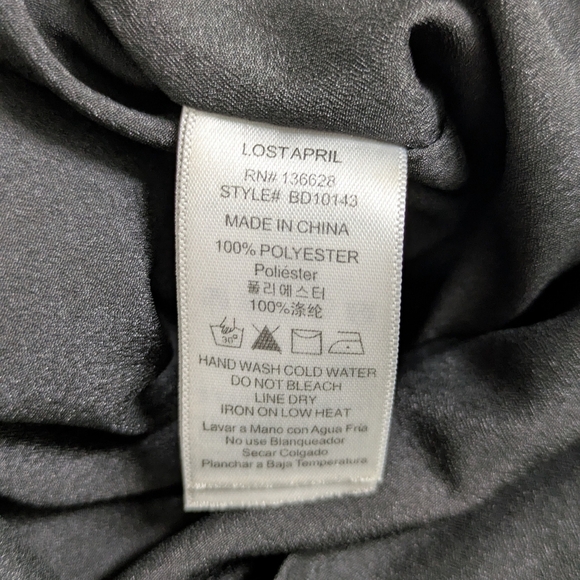 Anthropologie Lost April Embroidered Fringe Hem Strappy Dress - Picture 7 of 7